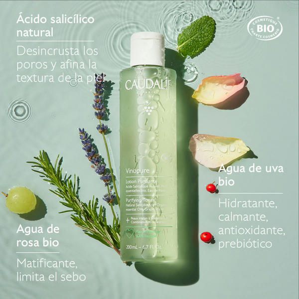 CAUDALIE VINOPURE TÓNICO PURIFICANTE 200ML