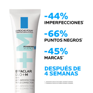 La Roche-Posay Effaclar Duo (+) Tratamiento Anti-imperfecciones y Marcas 40 ml