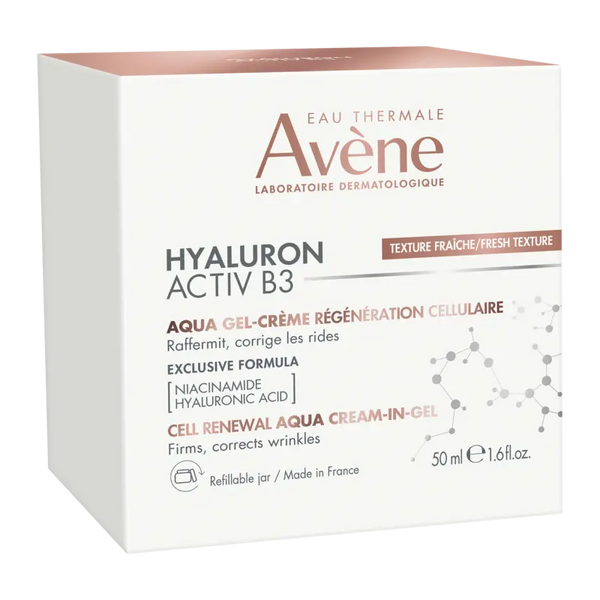 AVENE HYALURON ACTIV B3 AQUA GEL CREMA REGENERADORA CELULAR TARRO 50 ml