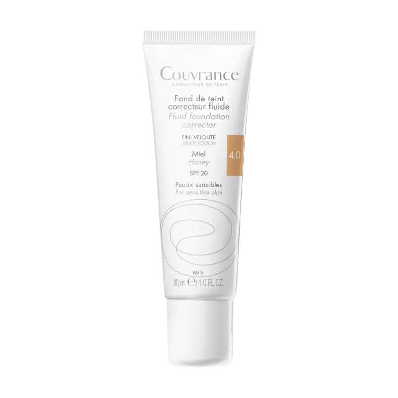 AVENE COUVRANCE MAQUILLAJE FLUIDO SPF 20 1 ENVASE 30 ml COLOR MIEL