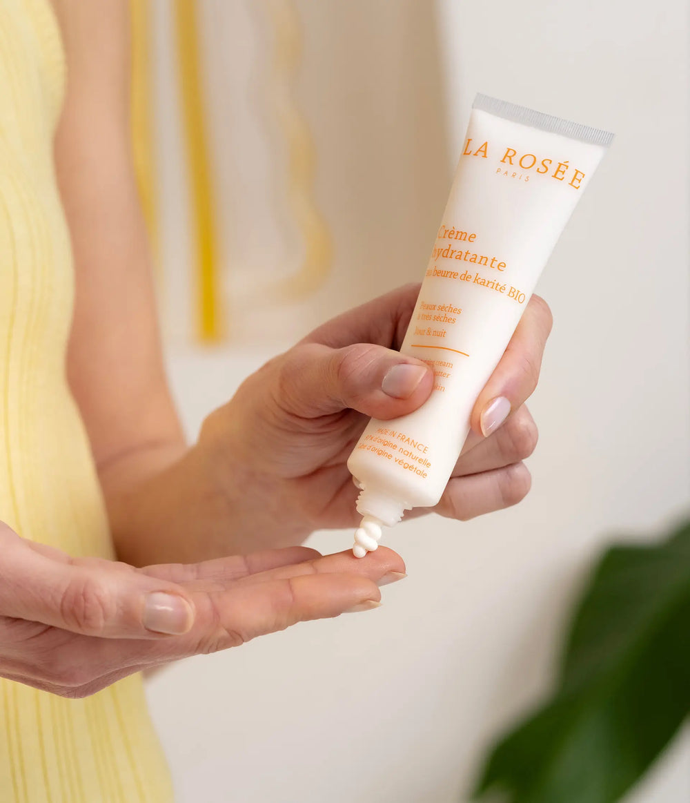 Crema hidratante para el rostro con manteca de karité BIO