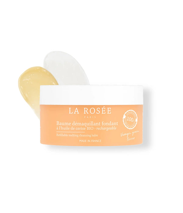 Bálsamo desmaquillante fundente recargable con aceite de cereza BIO 90ml
