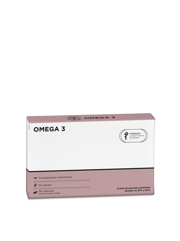 OMEGA-3 30cps cápsulas con tecnología softgel