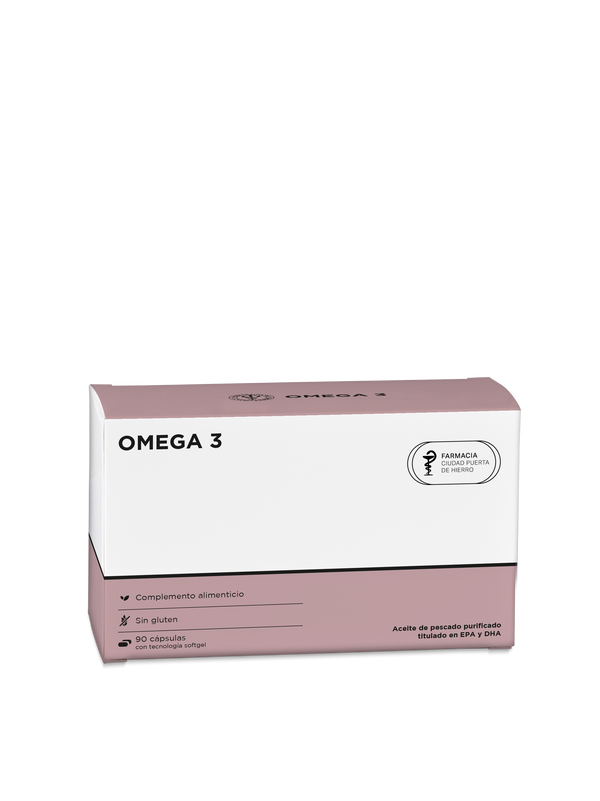 OMEGA-3 90cps cápsulas con tecnología softgel