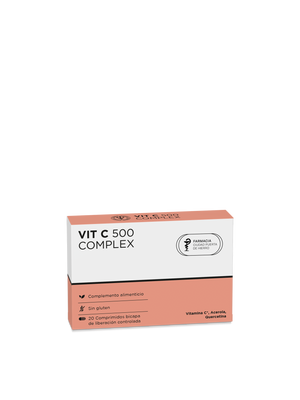 VIT C 500 COMPLEX 20 comprimidos bicapa de liberación controlada