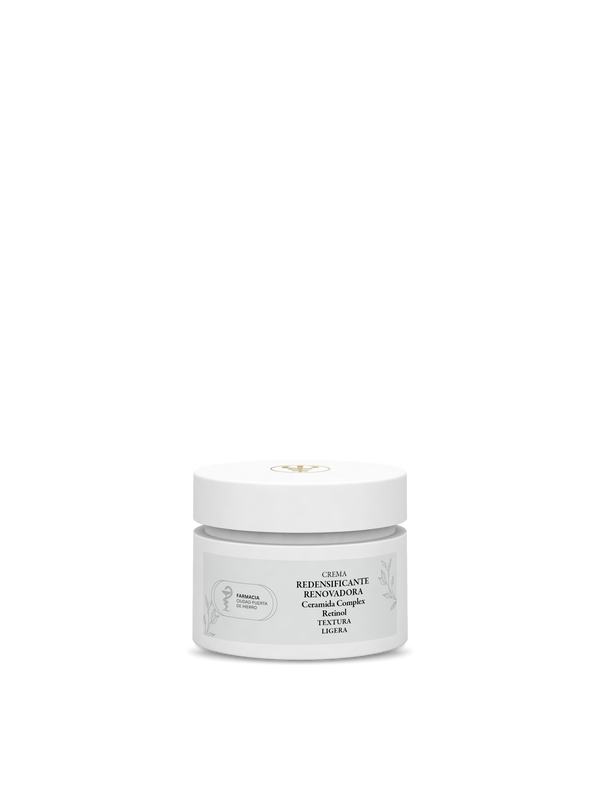 CREMA REDENSIFICANTE RENOVADORA Ceramida Complex y Retinol TEXTURA LIGERA 50ml