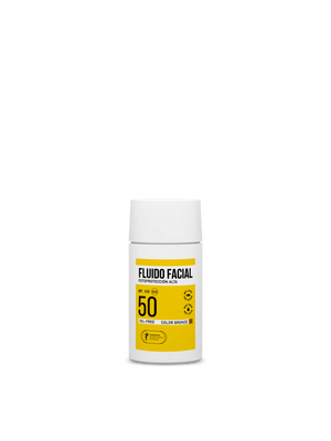 FLUIDO FACIAL SPF 50 BRONZE TEXTURA OIL-FREE 50 ml