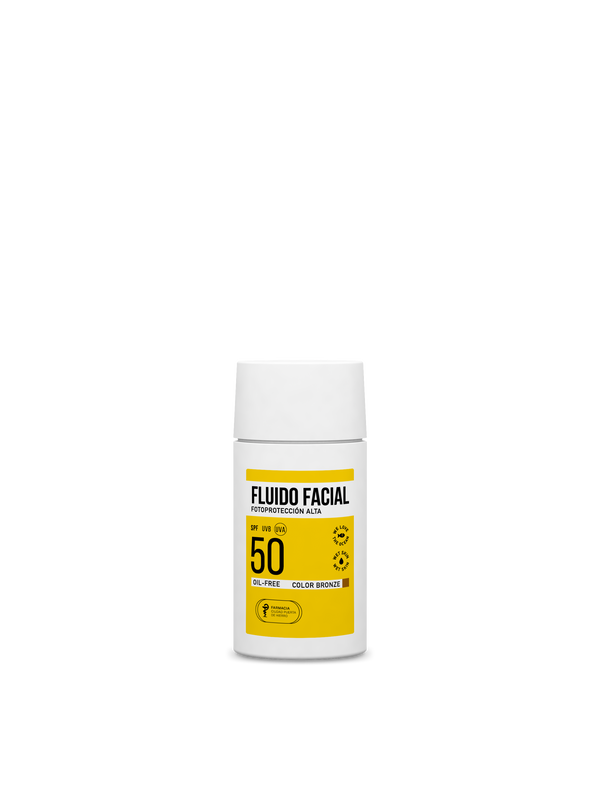 FLUIDO FACIAL SPF 50 BRONZE TEXTURA OIL-FREE 50 ml