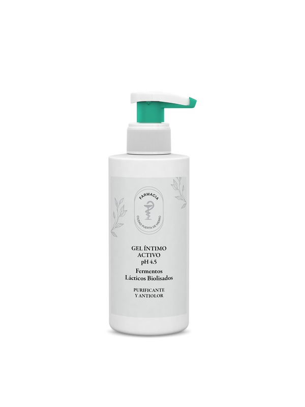 GEL ÍNTIMO ACTIVO PH 4.5 Fermentos Láctico biolisados 250ml