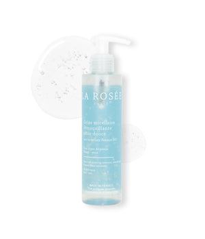 Gel micelar desmaquillante con hidrolatos florales BIO 195ml