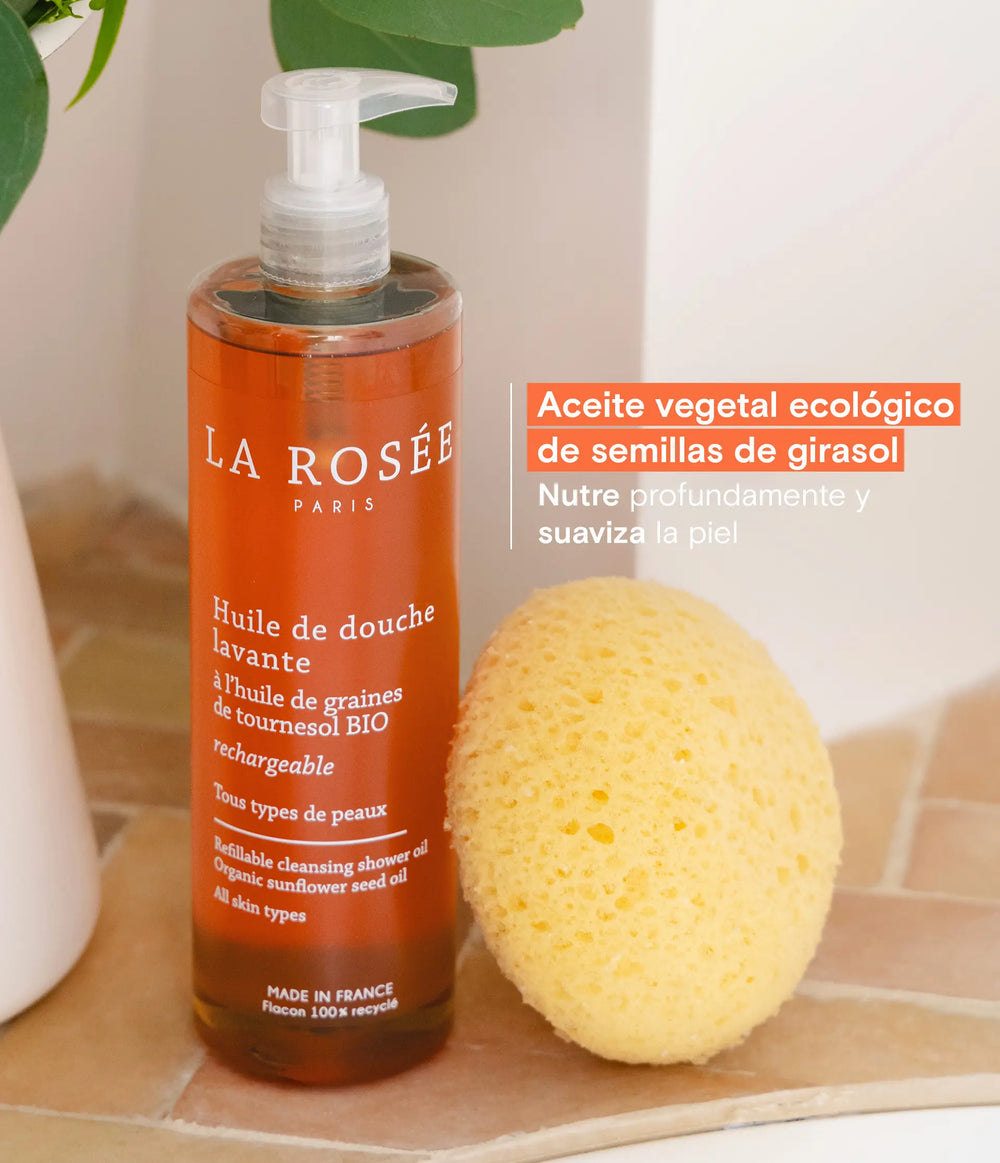 Aceite limpiador de ducha  con aceite de semillas de girasol BIO 400ml