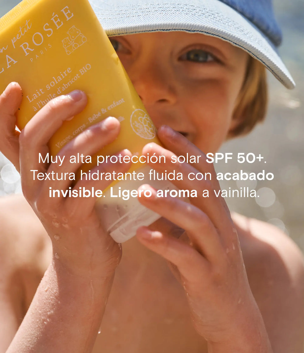 Loción solar bebé FPS 50 +