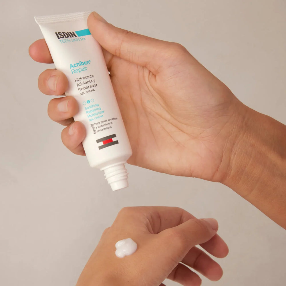 ISDIN TEEN SKIN RX ACNIBEN REPAIR HIDRATANTE REPARADOR Y ALIVIADOR GEL CREMA 1 ENVASE 40 ml