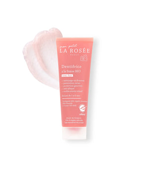 Pasta de dientes para bebé con fresa BIO 50ml