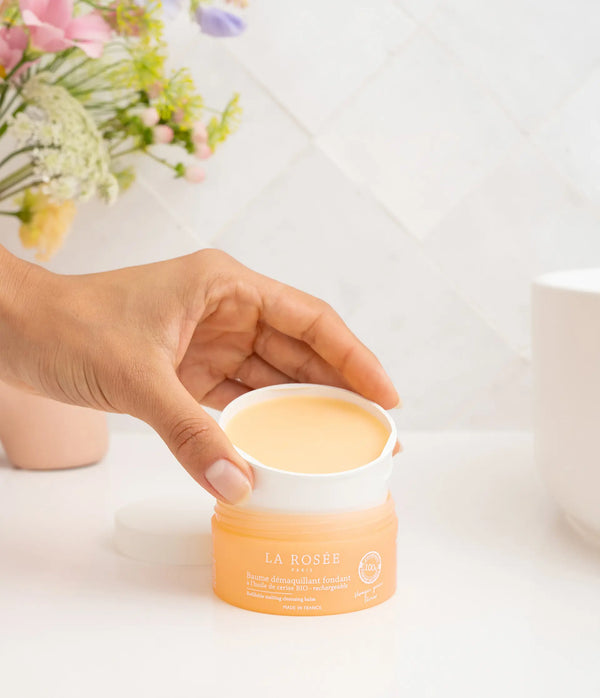 Recarga de Bálsamo desmaquillante fundente  con aceite de cereza BIO 90ml