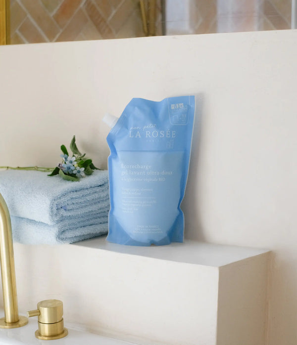 Recarga gel limpiador ultra suave para bebé  con glicerina vegetal BIO 800ml