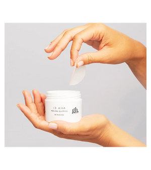 gh 10 AHA discos exfoliantes