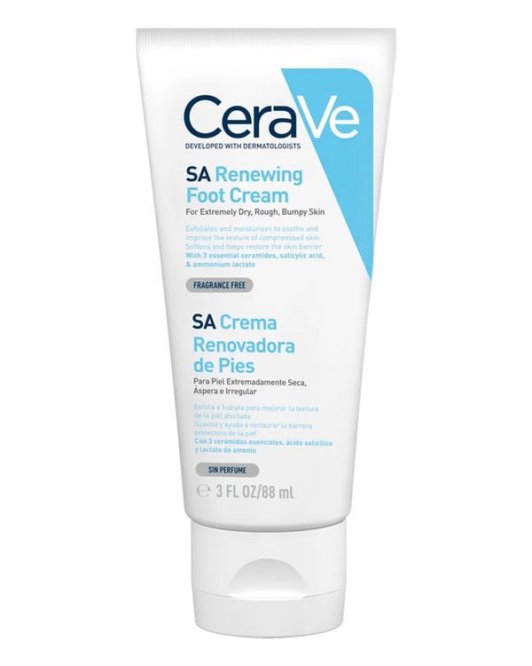 CERAVE CREMA RENOVADORA DE PIES 1 ENVASE 88 ml